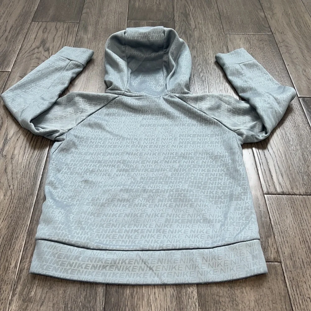 Toddler Nike dri-fit hooded fleece lined sweater